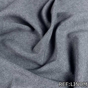 Lino Colegial Gris Melange x Rollo