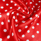 Tela Satín de Disfraz Minnie Roja x Rollo