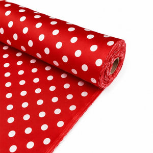Tela Satín de Disfraz Minnie Roja x Rollo