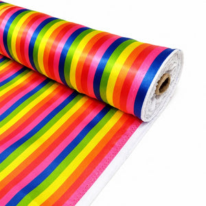 Satin Rayas Multicolor x Rollo
