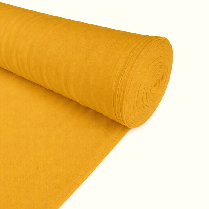 TELA-SEDA-POLIESTER-COLOR-MOSTAZA