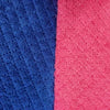 Toalla Microfibra Doble Faz x Metros - AZUL REY / ROSADO