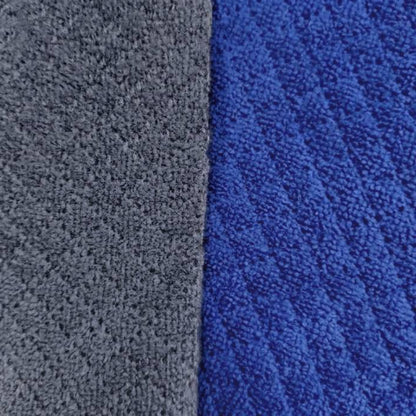 TELA-TOALLA-LIMPION-MICROFIBRA-DOBLE-FAZ-COLOR-GRIS-OSCURO-Y-AZUL-REY