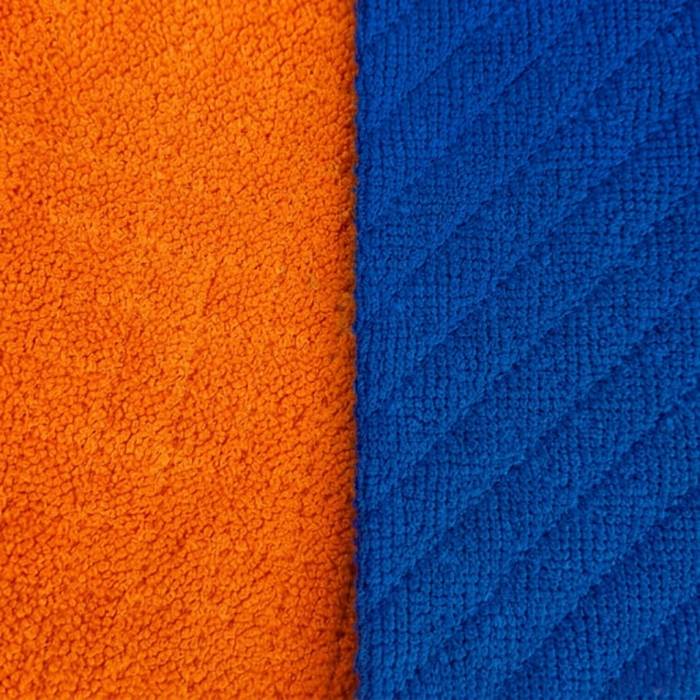 TELA-TOALLA-LIMPION-MICROFIBRA-DOBLE-FAZ-COLOR-NARANJA-Y-AZUL-REY