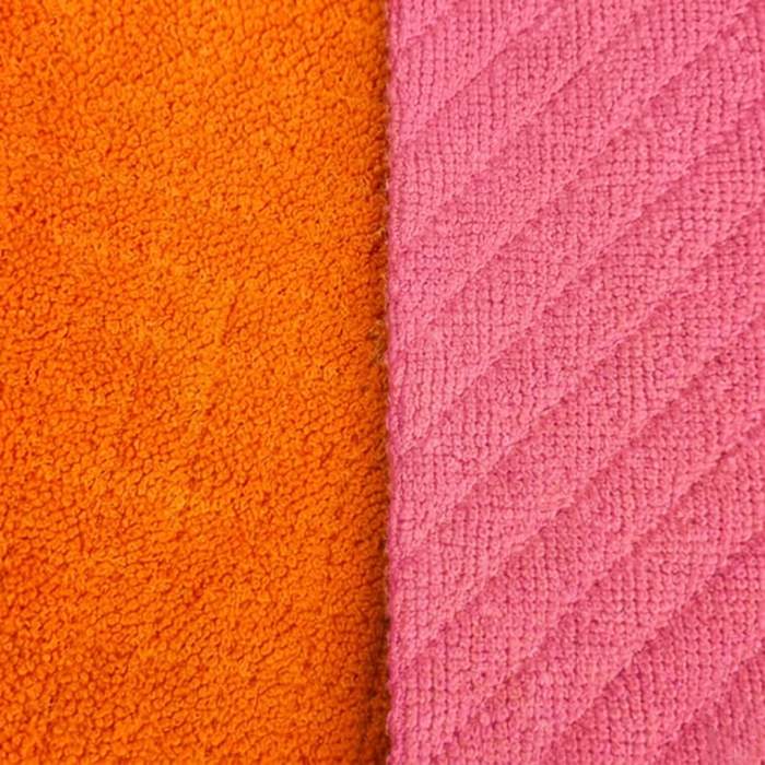 TELA-TOALLA-LIMPION-MICROFIBRA-DOBLE-FAZ-COLOR-NARANJA-Y-ROSADO
