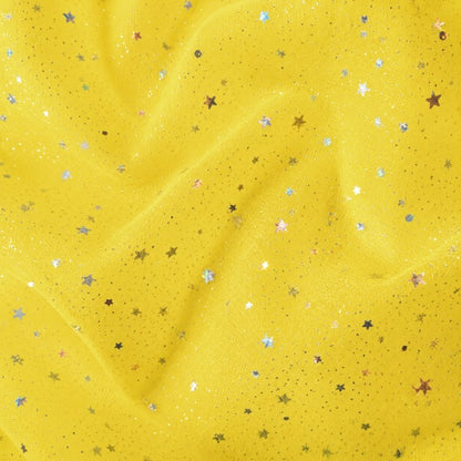 TELA-TUL-ESCARCHADO-ESTRELLAS-COLOR-AMARILLO