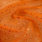 TELA-TUL-ESCARCHADO-ESTRELLAS-COLOR-NARANJA