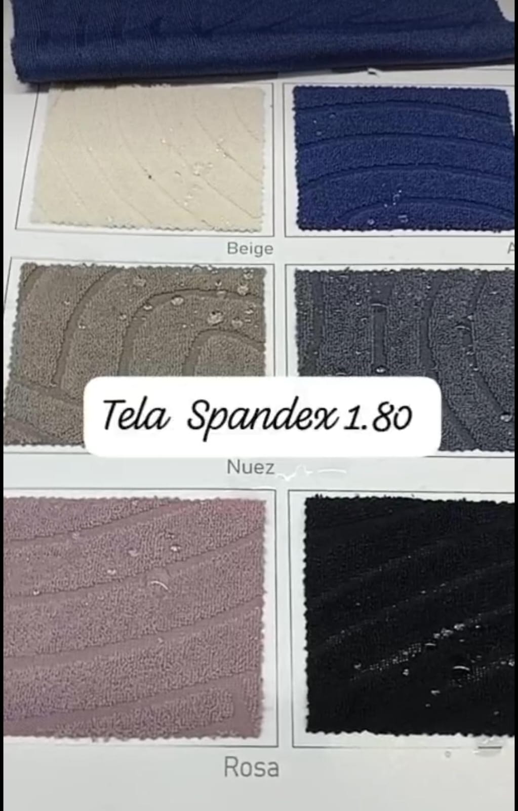 Tela Forro Spandex x Metros