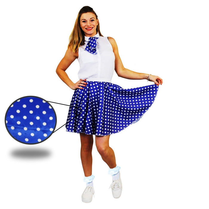 TELA-SATIN-ESTAMPADO-DE-DISFRAZ-DE-POLCA-ROCK-50S-COLOR-AZUL-SATIN-P-D5C3