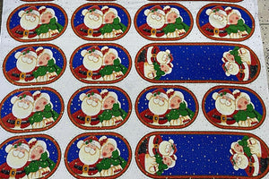 Tela Individuales Navideños de Lurex x Unidad