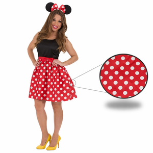 Tela Disfraz Minnie Mouse x Metros