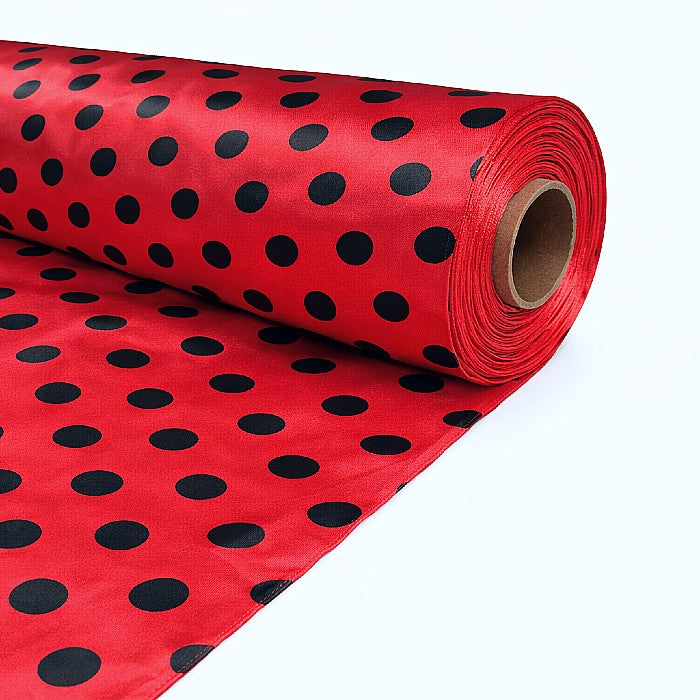 Tela Seda de Disfraz Mariquita x Rollo