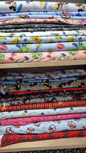 Franela Estampada x Metros