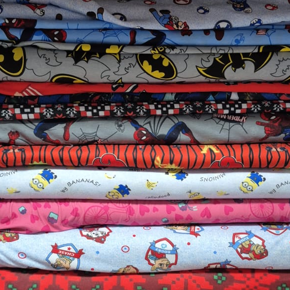 Franela Estampada x Metros