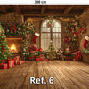 Tela para Fondo Navideño de 300cm x 150cm - TELON-6