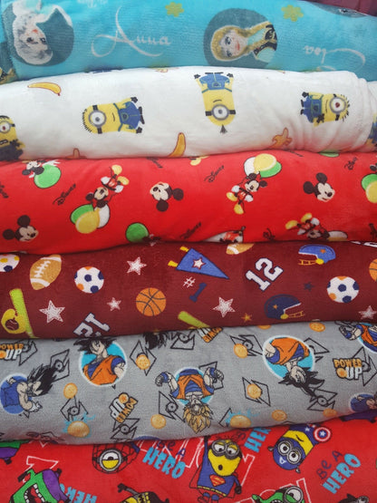 Piel De Conejo Estampado x Metros