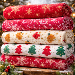 Piel De Conejo Navideña de 150 cm