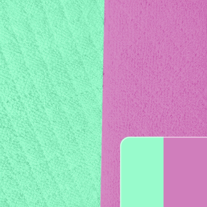 TELA-TOALLA-MICROFIBRA-DOBLE-FAZ-25-CM-ANCHO-LIMPION-COLOR-VERDE-MENTA-ROSADO-BEBE