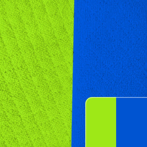 TELA-TOALLA-LIMPION-MICROFIBRA-DOBLE-FAZ-EN-COLOR-AZUL-REY-CON-VERDE-NEON