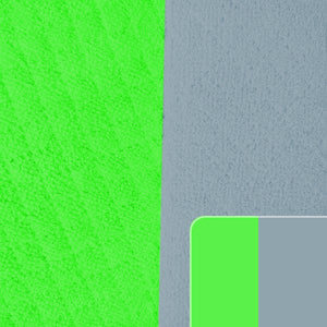 TELA-TOALLA-LIMPION-MICROFIBRA-DOBLE-FAZ-COLOR-GRIS-PERLA-VERDE-NEON