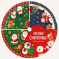 Tela Pie de Árbol Navideño de 100cm X 100cm