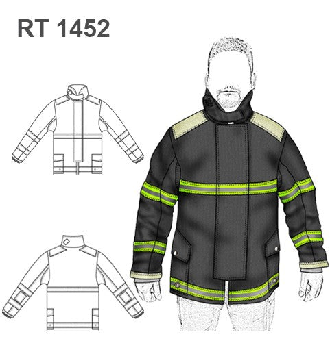 MOLDE CHAQUETA TRABAJO RT 1452