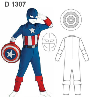 MOLDE DISRAZ SUPER HEROE 1307