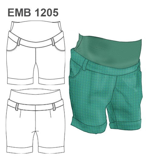 MOLDE SHORT MATERNAL 1205