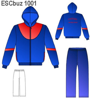MOLDE SUDADERA / BUZO ESCOLAR 1001