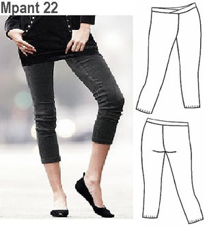 MOLDE PANTALON CALZA MUJER 0922