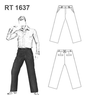 MOLDE PANTALON TANGO RT 1637