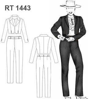 MOLDE TRAJE PANTALON HUASA RT 1443
