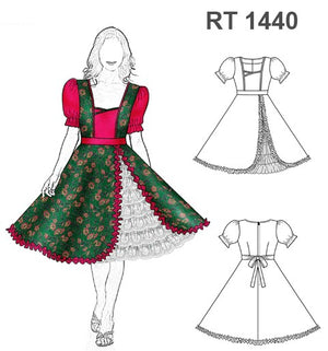 MOLDE VESTIDO HUASA RT 1440