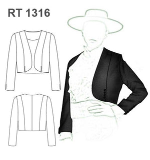 MOLDE CHAQUETA DE HUASA RT 1316