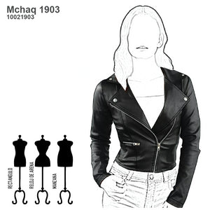 MOLDE CHAQUETA AJUSTADA MUJER 1903