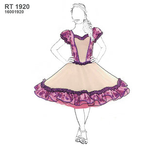 MOLDE VESTIDO DE HUASA RT 1920