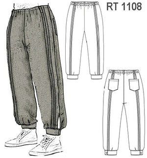 MOLDE PANTALON DE CAMPO RT 1108