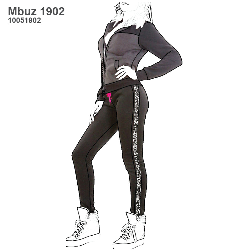 MOLDE SUDADERA / BUZO AJUSTADO MUJER 1902