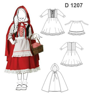 MOLDE DIFRAZ INFANTIL CAPERUCITA 1207