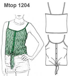 MOLDE TOP MUJER 1204