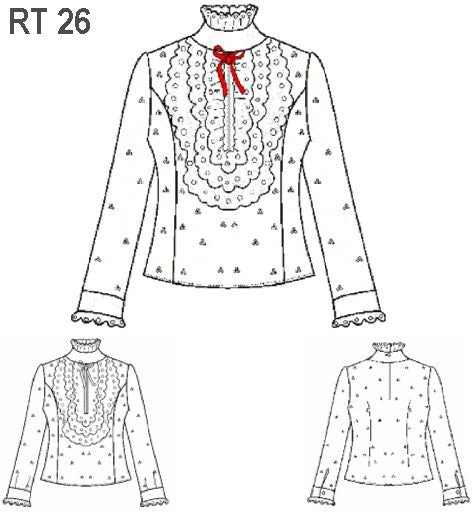 MOLDE BLUSA HUASA RT 0926