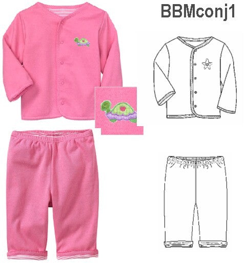 MOLDE CONJUNTO BUZO BEBE M0901