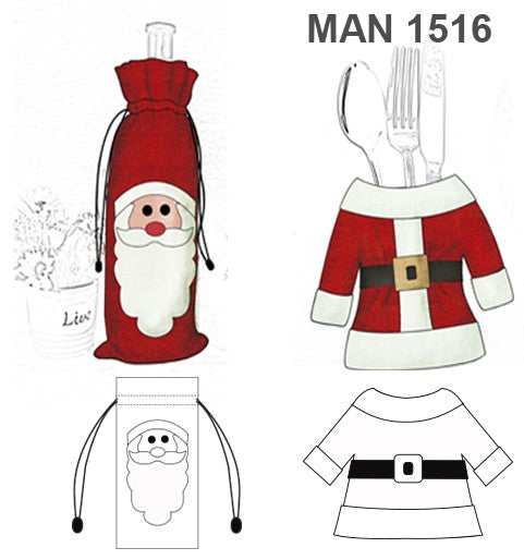 MOLDE MESA NAVIDAD MAN 1516