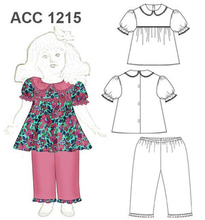 MOLDE VESTIDO MUÑECA ACC 1215