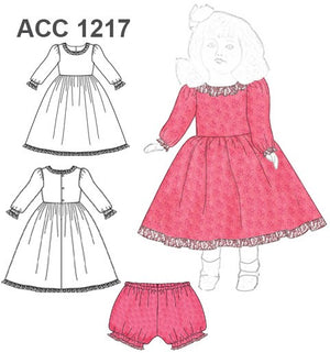 MOLDE VESTIDO MUÑECA ACC 1217