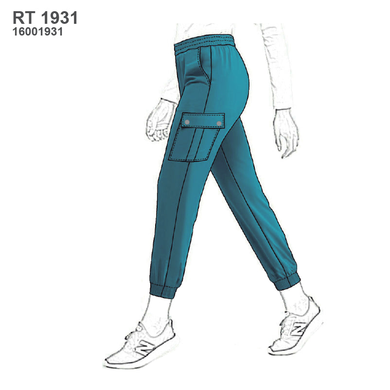 MOLDE PANTALON CARGO MUJER RT 1931