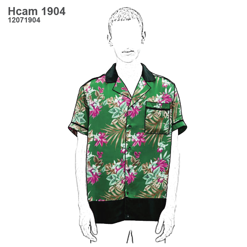 MOLDE CAMISA HAWAIANA HOMBRE 1904