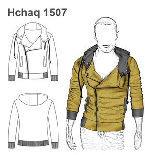 MOLDE CHAQUETA POLAR HOMBRE 1507