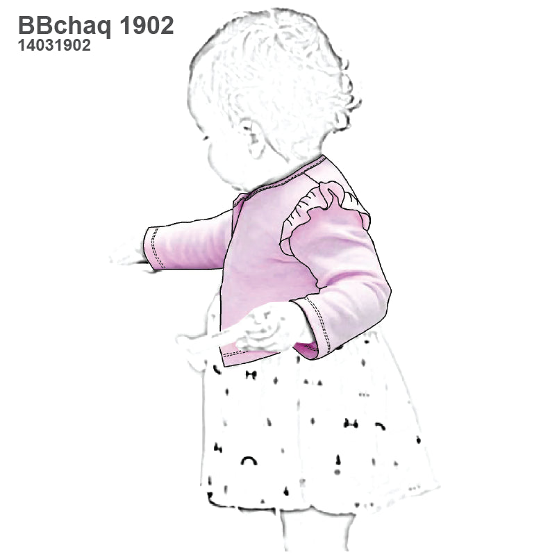 MOLDE CHAQUETA TAPADITO BEBE 1902