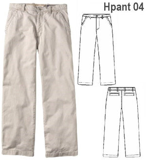 MOLDE PANTALON BASICO HOMBRE 0904